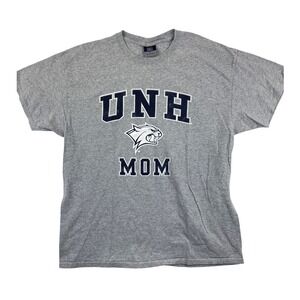 MV Sport Men's XL UNH Mom T-Shirt Gray University of New Hampshire Wildcats